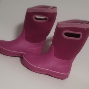 DSG Pink Magenta Kids Rain & Snow Boots